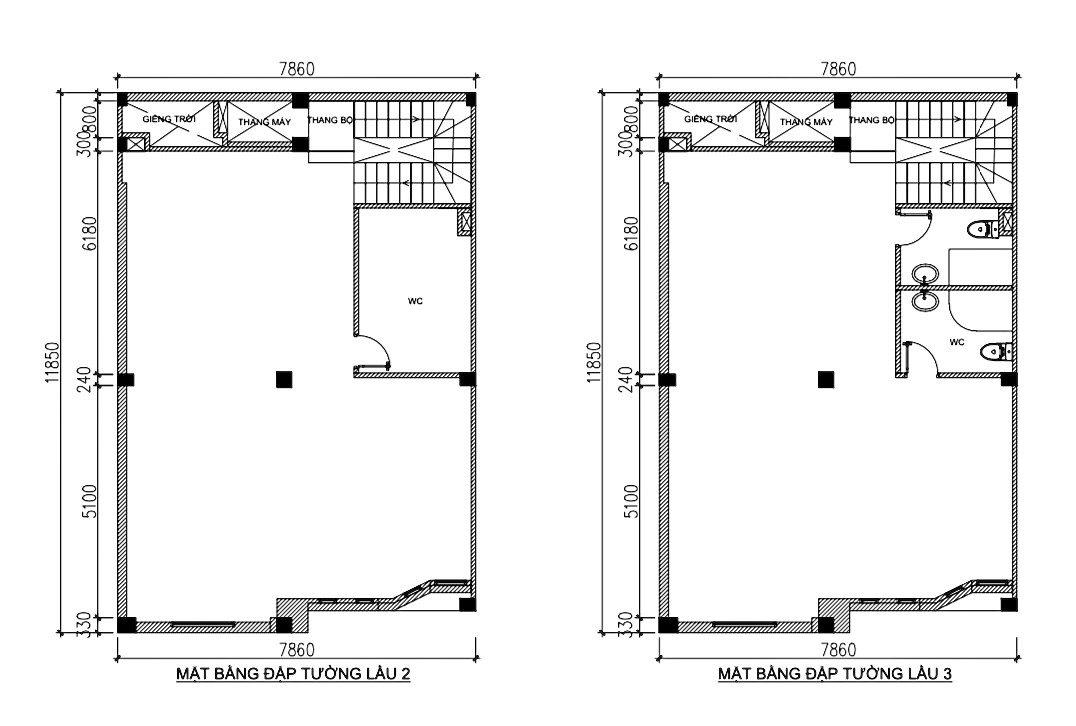 Nhà mặt tiền đường Trần Quý Khoách cho thuê 500m2, 135tr/th, làm văn phòng