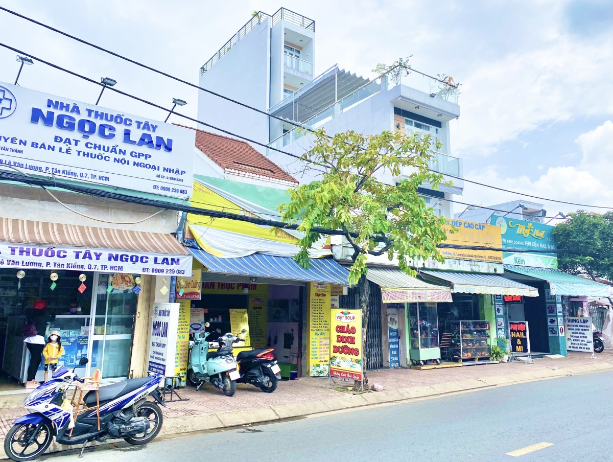 Cho thuê MT Lê Văn Lương gần Lottee Mart Quận 7 khu an ninh