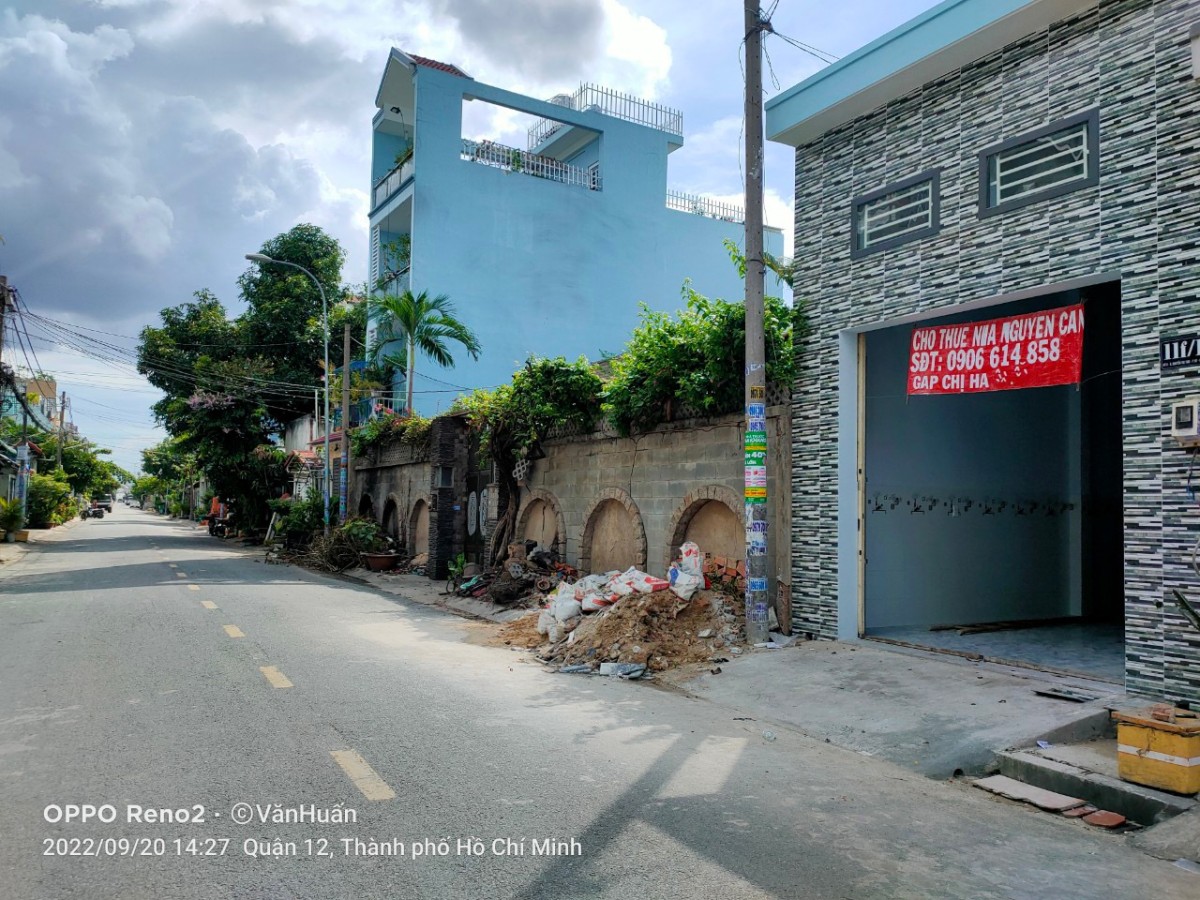 Nhà mới 104m2, 2pn, cho thuê mặt tiền đường Nguyễn Thị Thơi giá 11tr/th