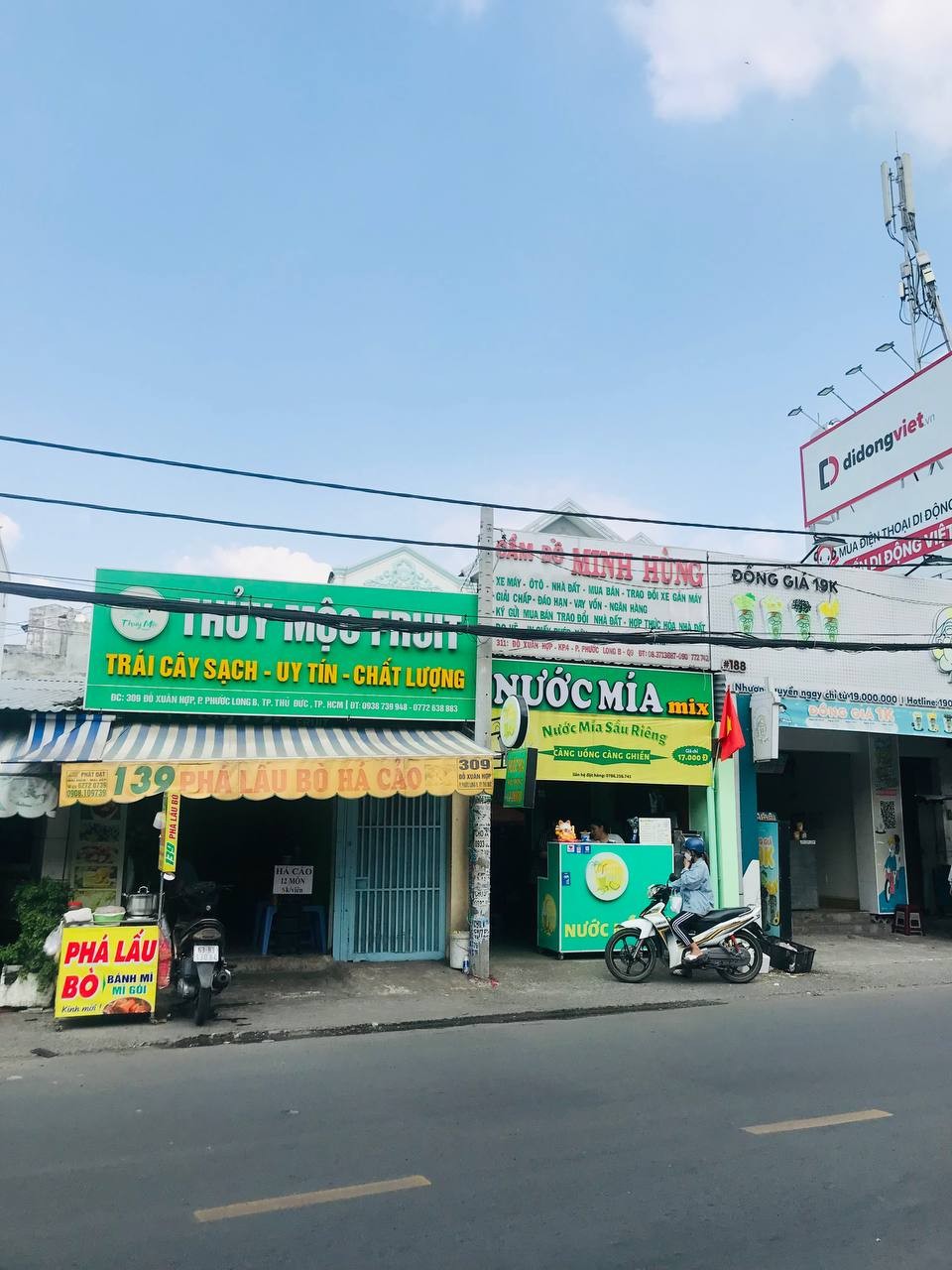 Cho thuê nhà cấp 4 mặt tiền kinh doanh đường Tăng Nhơn Phú, 4x23, giá 15 triệu