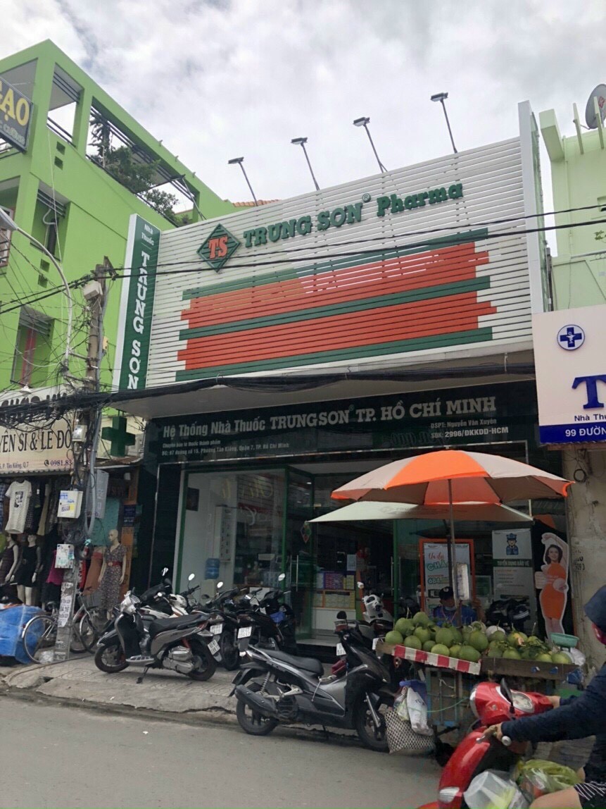Cho thuê nhà 97 đường 15 phường Tân Kiểng Quận 7. Dt 7.3x19m, ngay chợ tân quy