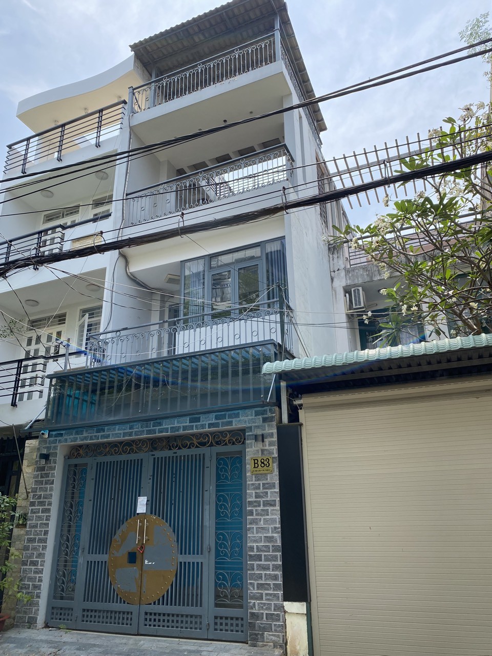 Cho thuê nhà 1 Trệt + 2 Lầu mặt tiền đường Nam Long Phú Thuận, Q7