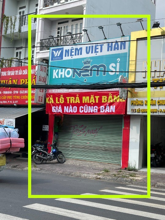 Mặt tiền Lê Quang Định, 5x27m, kinh doanh tự do