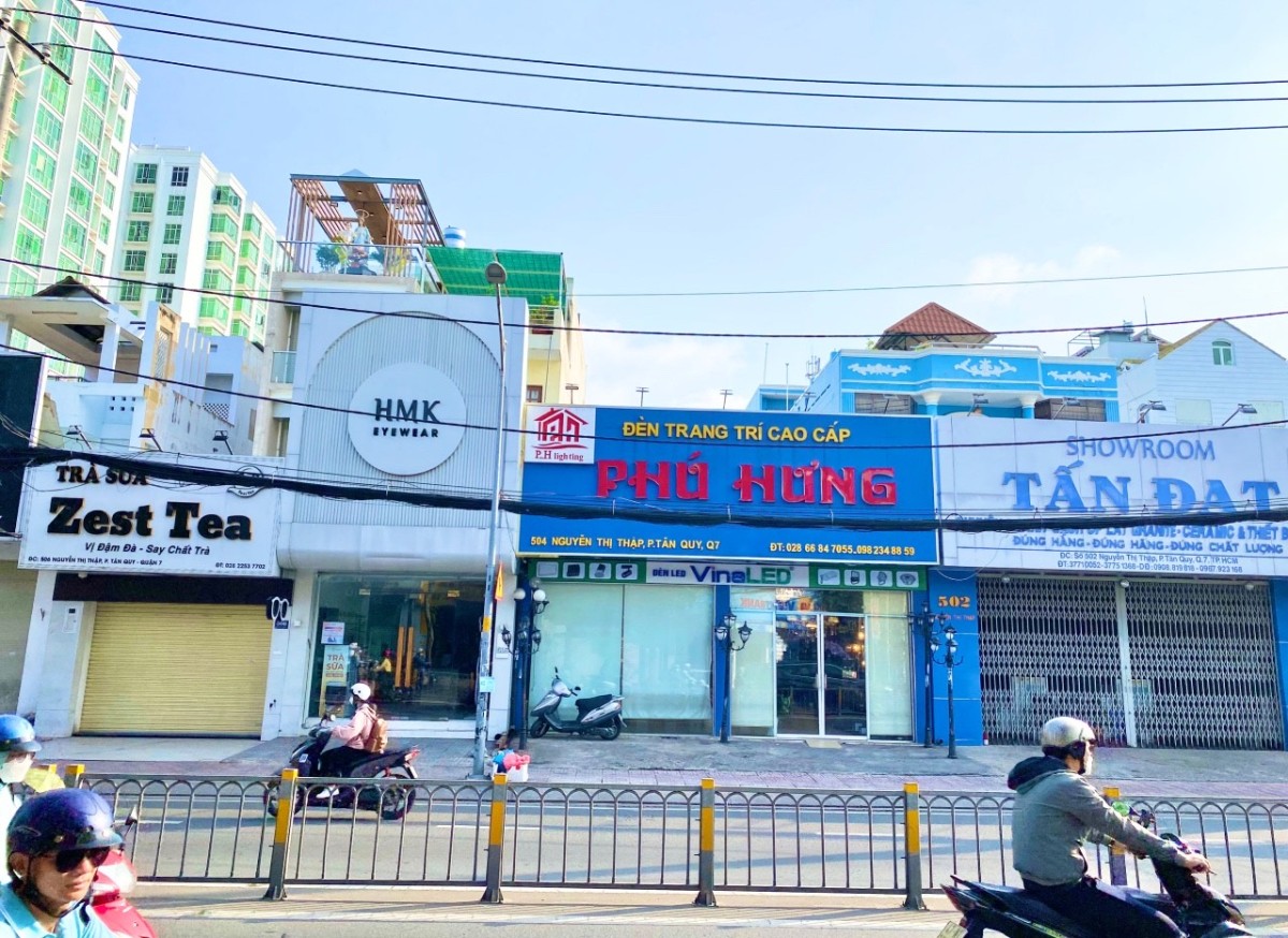 Cho thuê nhà Nguyễn Thị Thập, vị trí kinh doanh tốt