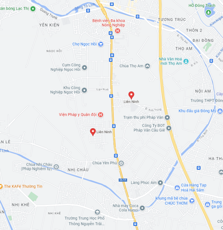 Cho thuê nhà mặt đường lớn, diện tích 105m2, vị trí thuận lợi - Liên Ninh, Thanh Trì