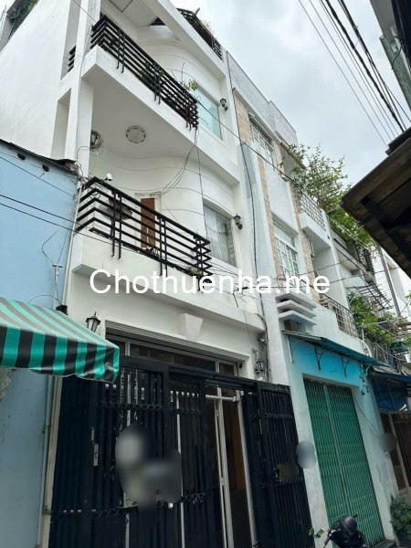 Cho thuê nhà HXH thông Tân Hương Quận Tân Phú 4 x13 - 4 tầng chỉ 12 triệu còn tl
