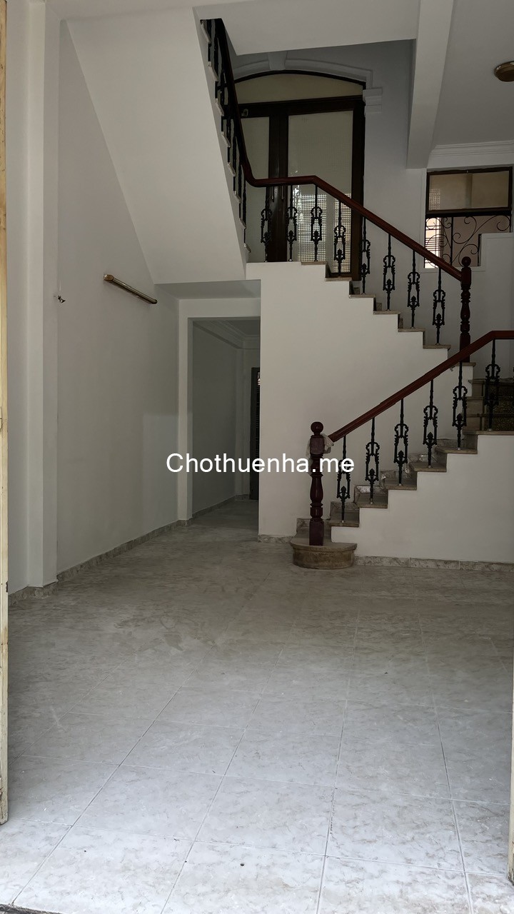Cho thuê nhà Phan Văn Trị quận 5 DT 4.6mx11m trệt 4 lầu nhà mới giá 35tr/tháng