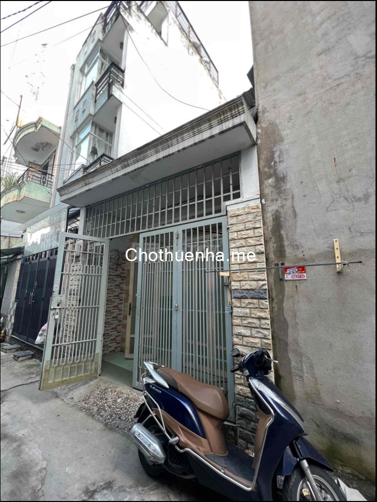 Nhà cho thuê nguyên căn 2 phòng ngủ hẻm oto chợ Tân Hương