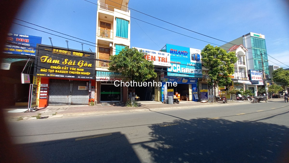 Cho thuê nhà mặt tiền số 914 Quang Trung, TP. Quảng Ngãi