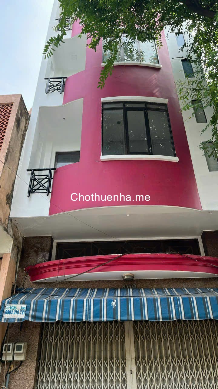 Cho thuê nhà mặt tiền đường Phan Văn Trị, Q5