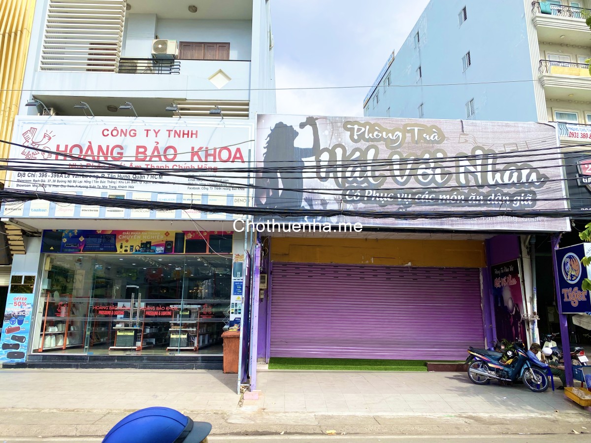 Cho thuê Lê Văn Lương 7x23, ngay Lottee Mart Quận 7 giá rẻ