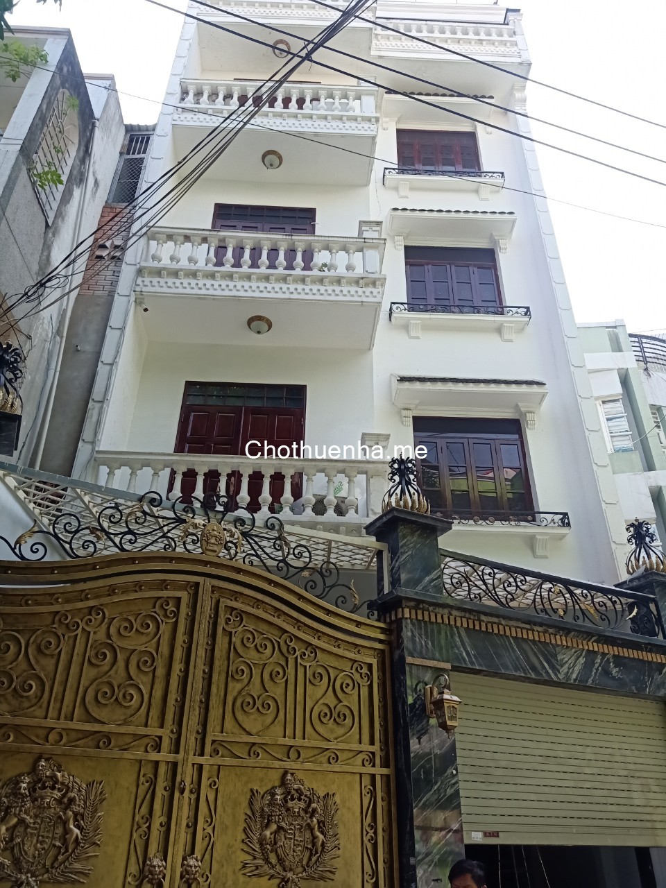 Cho thuê nhà MT 6A Thăng Long, Phường 4, Tân Bình, 7x15, DTSD 420m2, Full nội thất cao cấp.