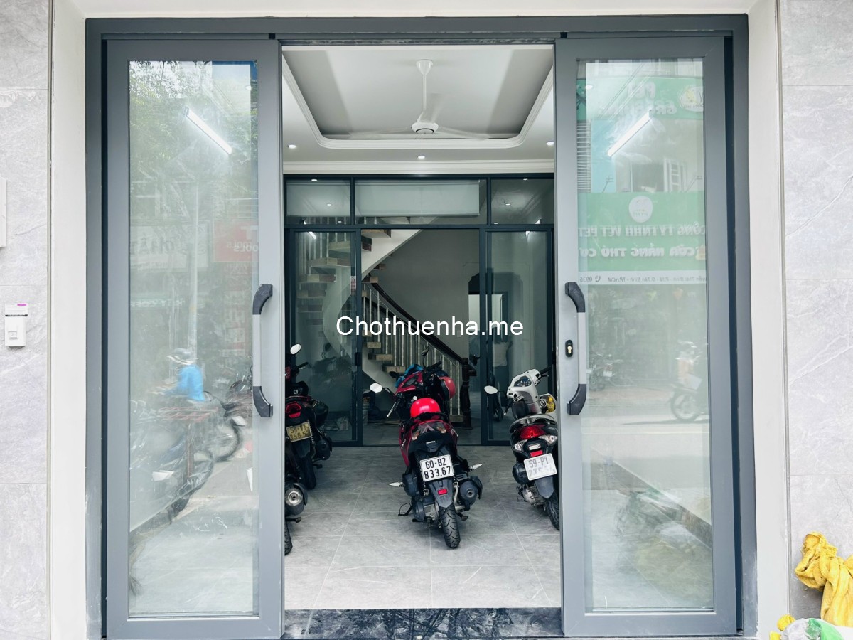 Cho thuê nhà đường Nguyễn Thái Bình, Phường 12, Quận Tân Bình, DT: 4x14, 4 Tầng, Giá: 30 Triệu