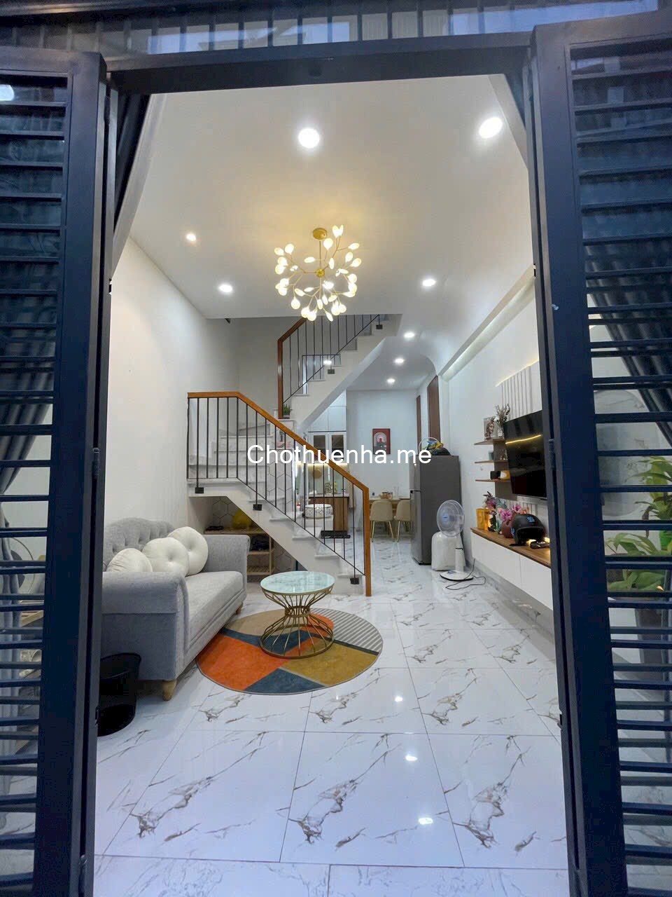 Cho thuê nhà đường số 59 P14 Gò Vấp - Ngay chợ Thạch Đà - Full nội thất nhà mới đẹp