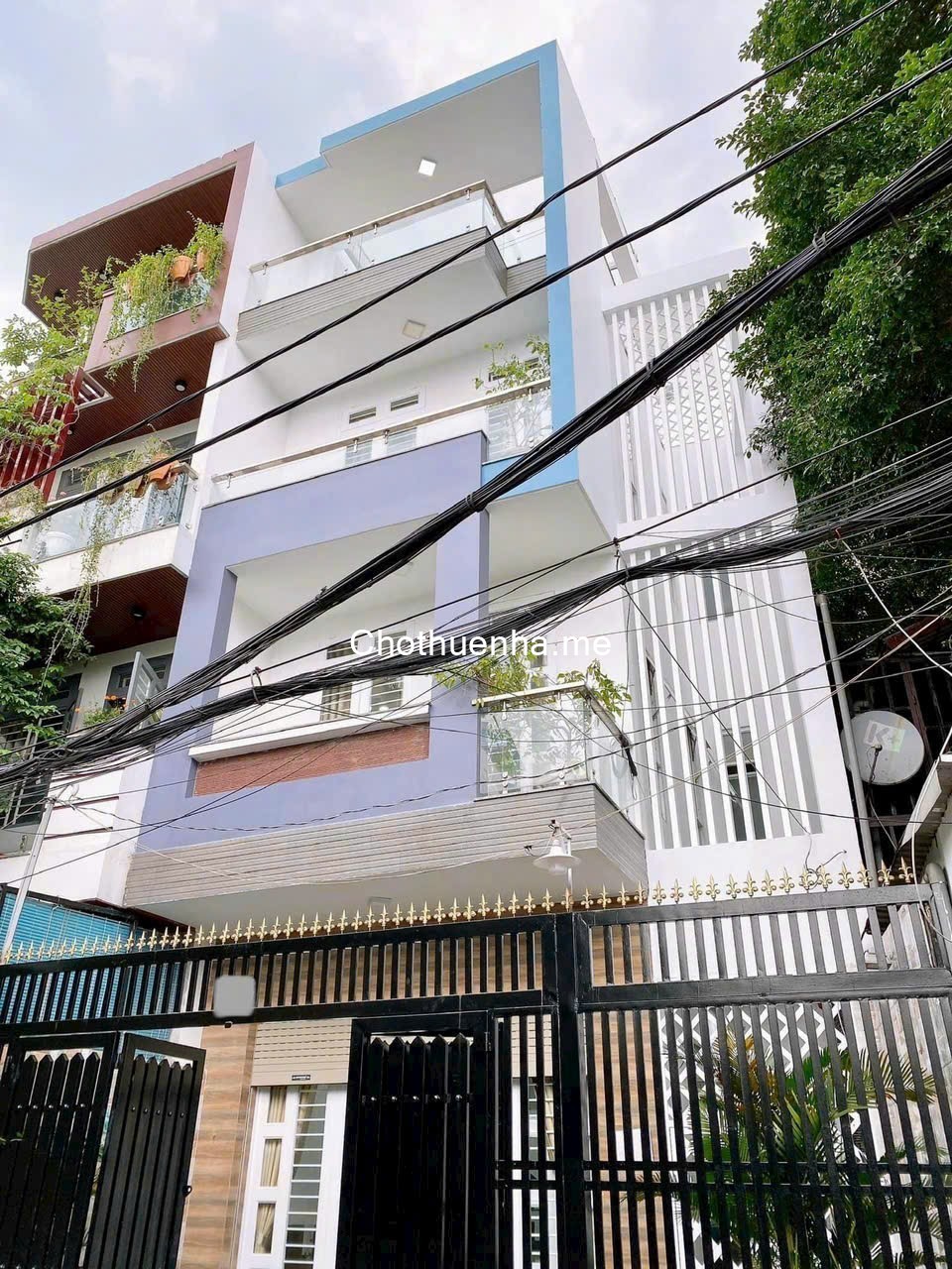 Cho thuê nguyên căn HXH 8m Nguyễn Kiệm, P3, Phú Nhuận, 4 tầng, giá 25 triệu