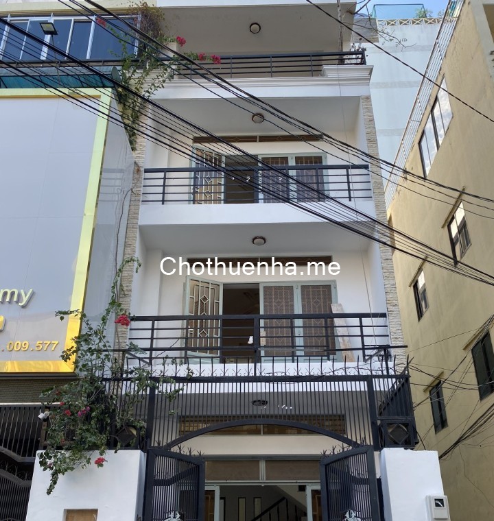 Cho thuê nhà mặt tiền đường Đồng Nai, P2, Tân Bình, 5x17m, trệt 2 lầu