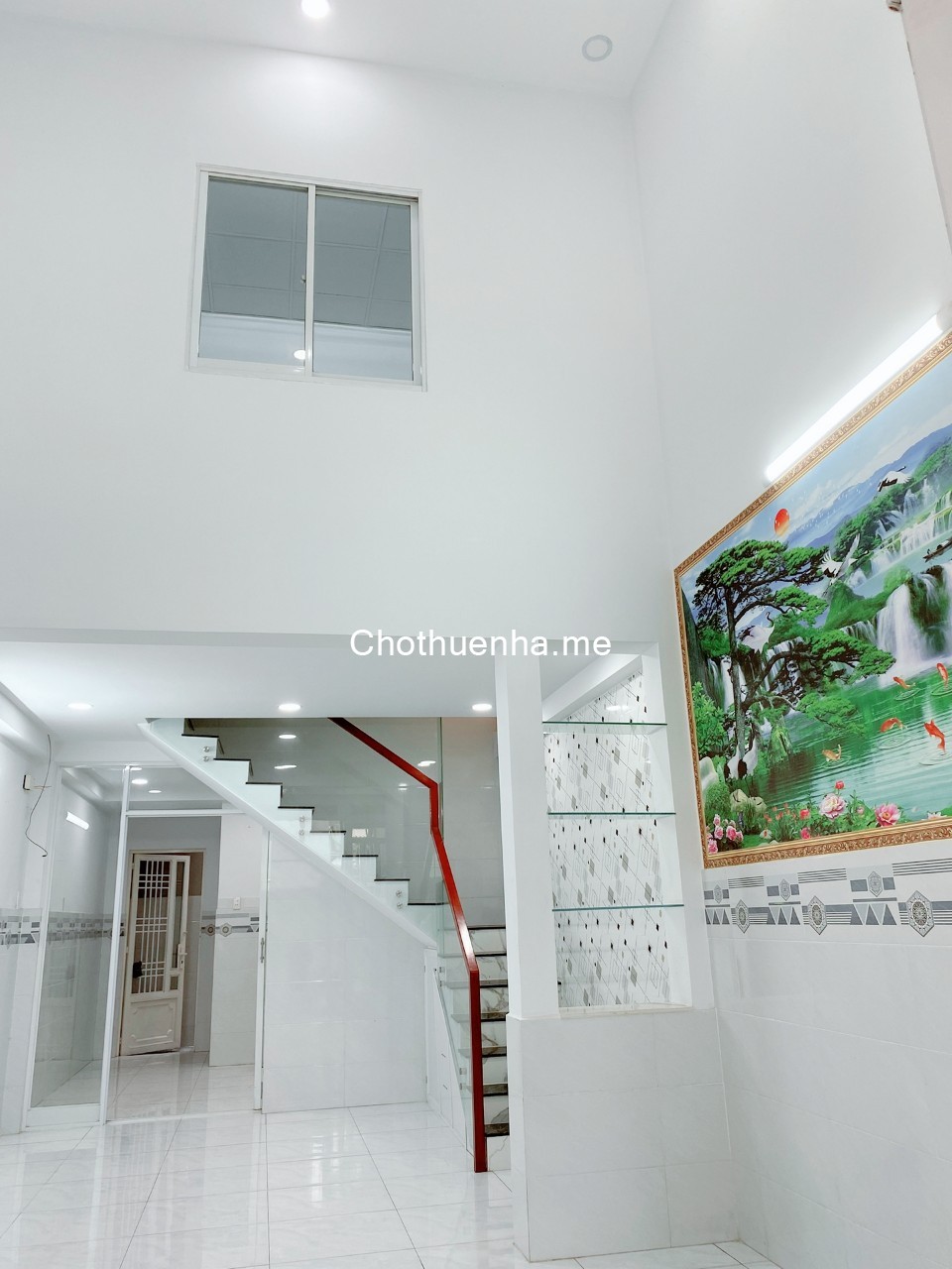 Cho thuê nhà mới Nguyễn Oanh - Hà Huy Giáp, 4X15M, DTSD 80M2, HXH 1 trục, full nội thất