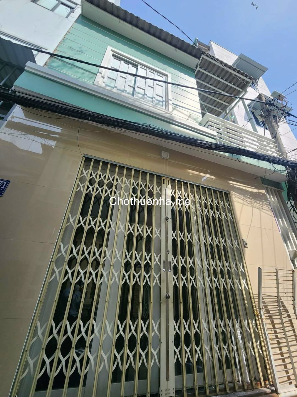 Cho thuê nhà nguyên căn hẻm đường Huỳnh Tấn Phát, diện tích: 5x9m, trệt lầu 2 phòng ngủ, 2 toilet.