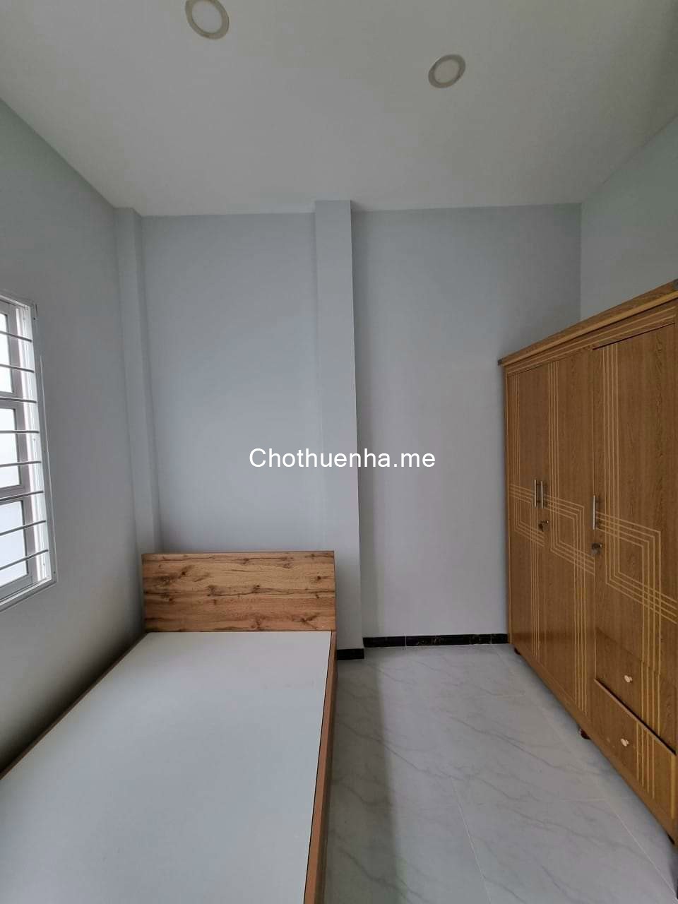 Cho thuê nhà nguyên căn hẻm đường Huỳnh Tấn Phát, diện tích: 5x9m, trệt lầu 2 phòng ngủ, 2 toilet.