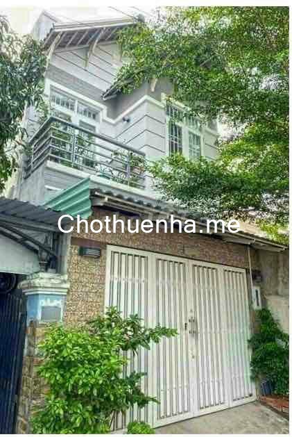 Cho thuê nhà nguyên căn hẻm xe hoi Nguyễn thị Thập, phường Tân Phú Q7 xe hơi đậu trong nhà.