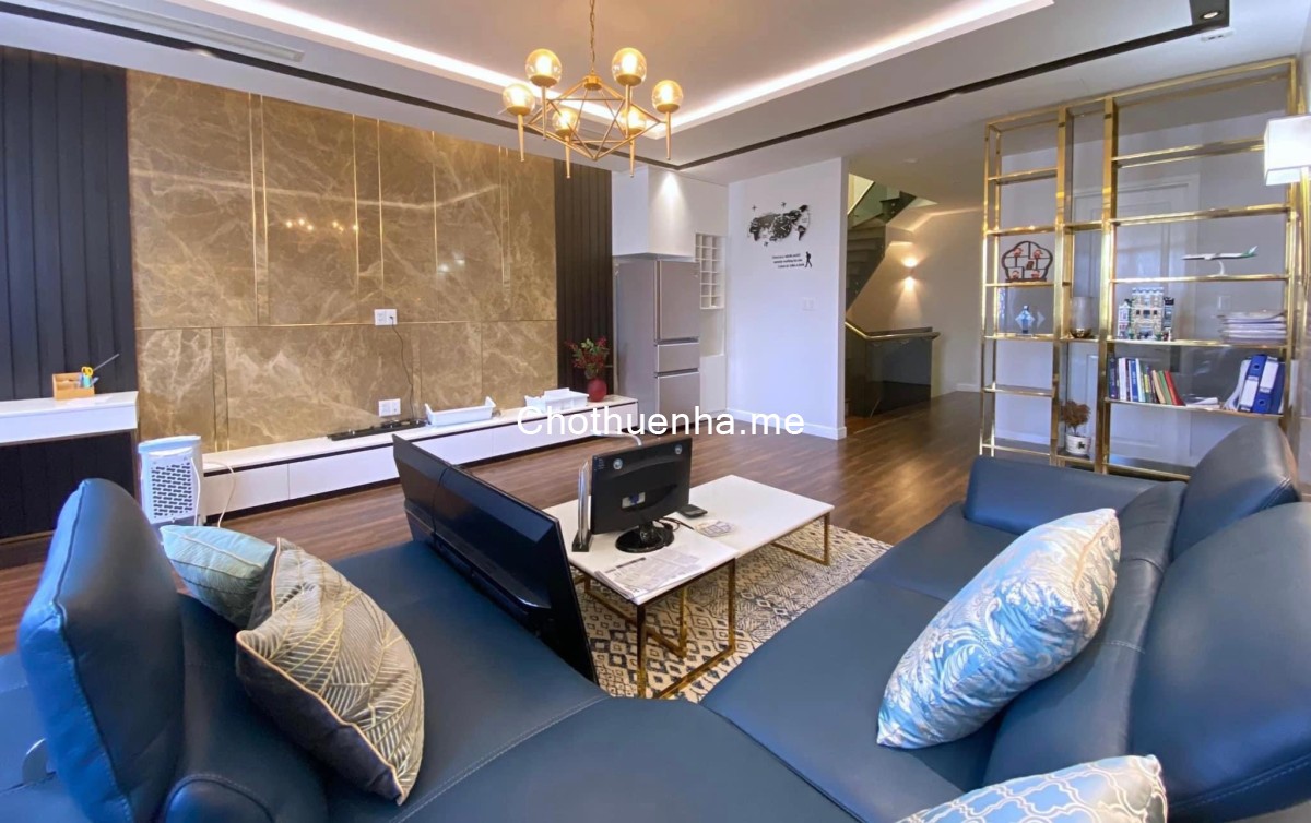 Cho thuê nhà phố liền kề Lakeview City 4 tầng, 4 phòng ngủ, full nội thất cao cấp