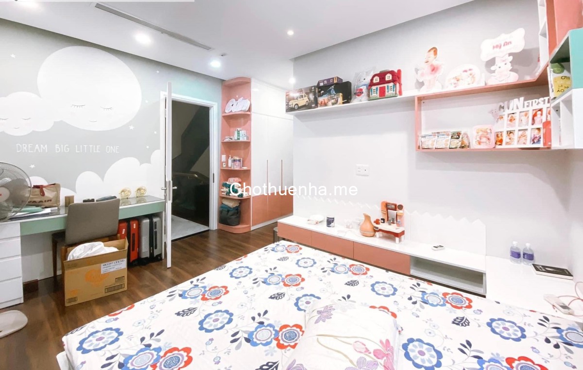 Cho thuê nhà phố liền kề Lakeview City 4 tầng, 4 phòng ngủ, full nội thất cao cấp