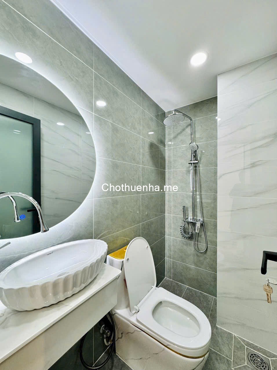 Cho thuê nhà, HẺM XE HƠI, SÁT MẶT TIỀN, NGAY ĐH CÔNG NGHIỆP 4, CHỢ GÒ VẤP, 5 TẦNG, NỘI THẤT CAO CẤP