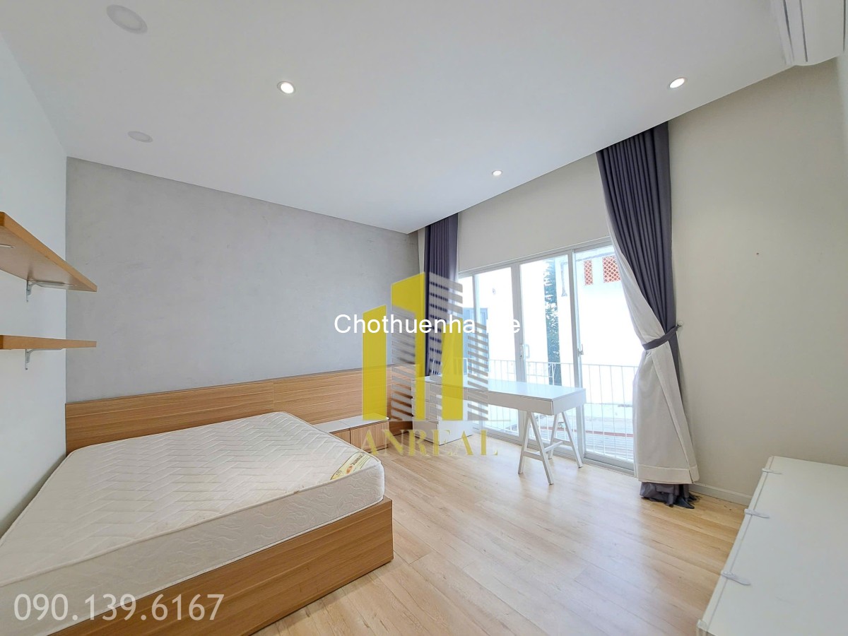 Villa Phố 6x20m Phường Thảo Điền - Sân 3 lầu, đủ nội thất - Hiện đại