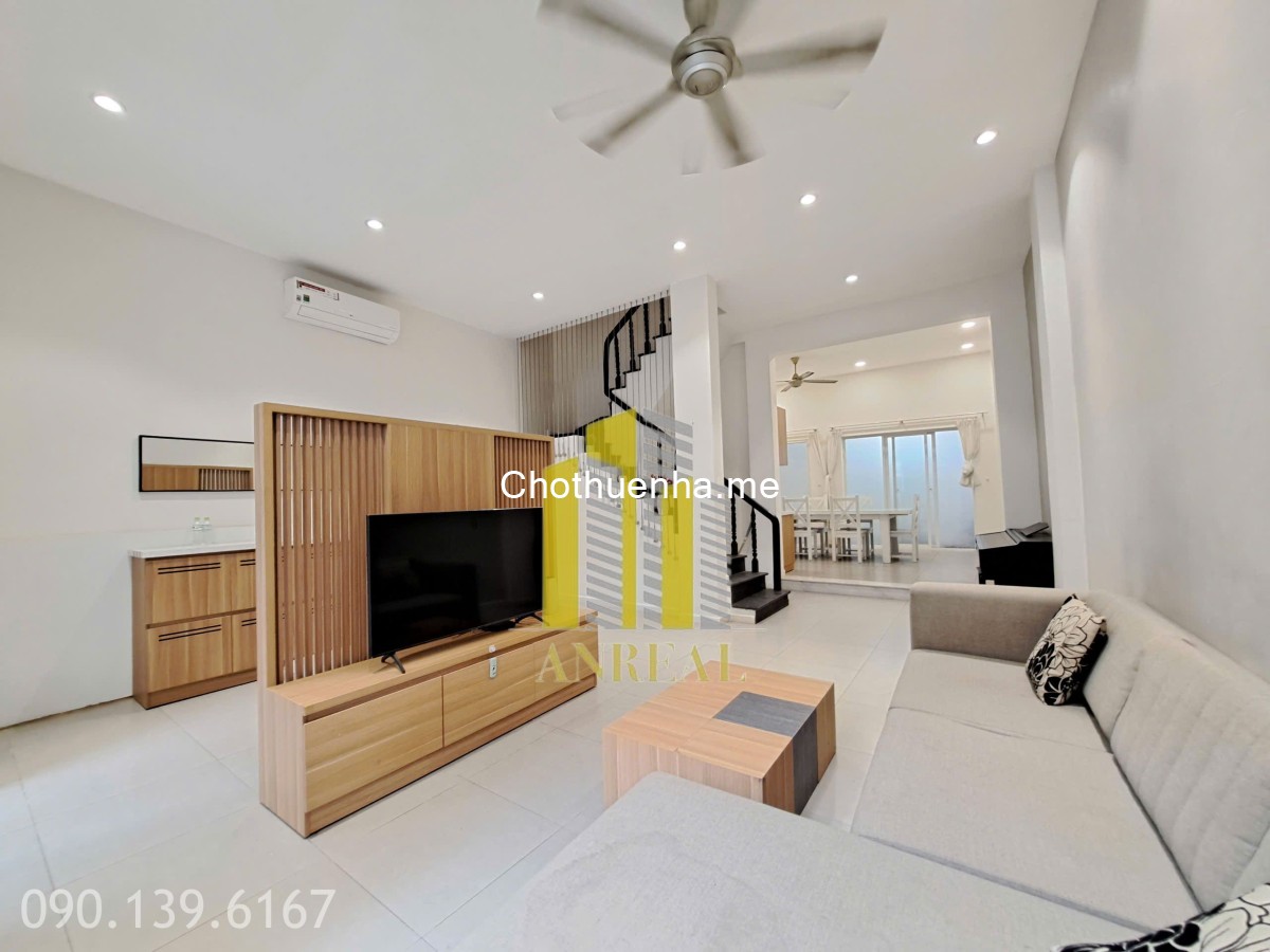 Villa Phố 6x20m Phường Thảo Điền - Sân 3 lầu, đủ nội thất - Hiện đại