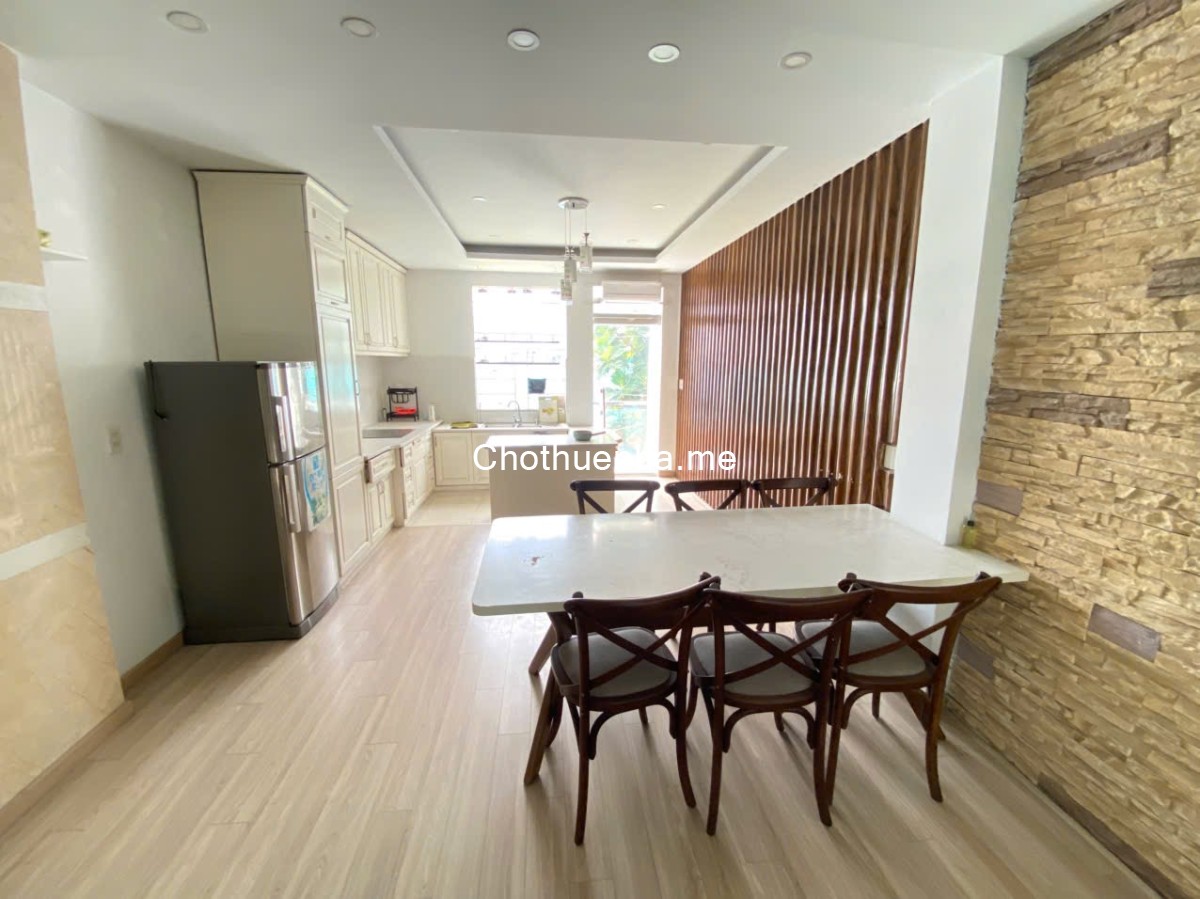 Nhà mới 4 Tầng Full nội thất, Góc 2 MT Trần Thái Tông, P15, Tân Bình