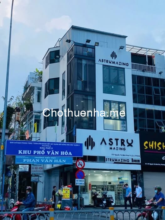 Cho thuê nhà 2 mặt tiền tại Nguyễn Thị Minh Khai, Quận 3, DT 50m2, 1T3L, giá TL chính chủ