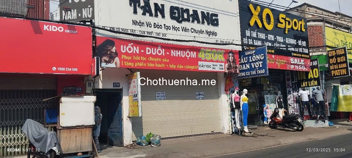 Cho thuê nhà mặt tiền Lê Văn Việt, Q9, DT 100m2, mở VP, cửa hàng, giá 25 triệu/tháng