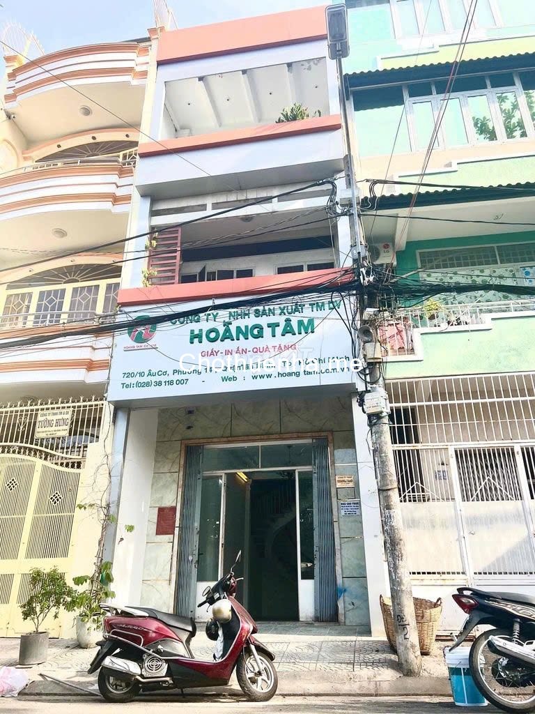 Cho thuê nhà mặt tiền Âu Cơ, Tân Bình, DT 72m2, 6PN, phù hợp KD, mở VP, giá 25 triệu/tháng