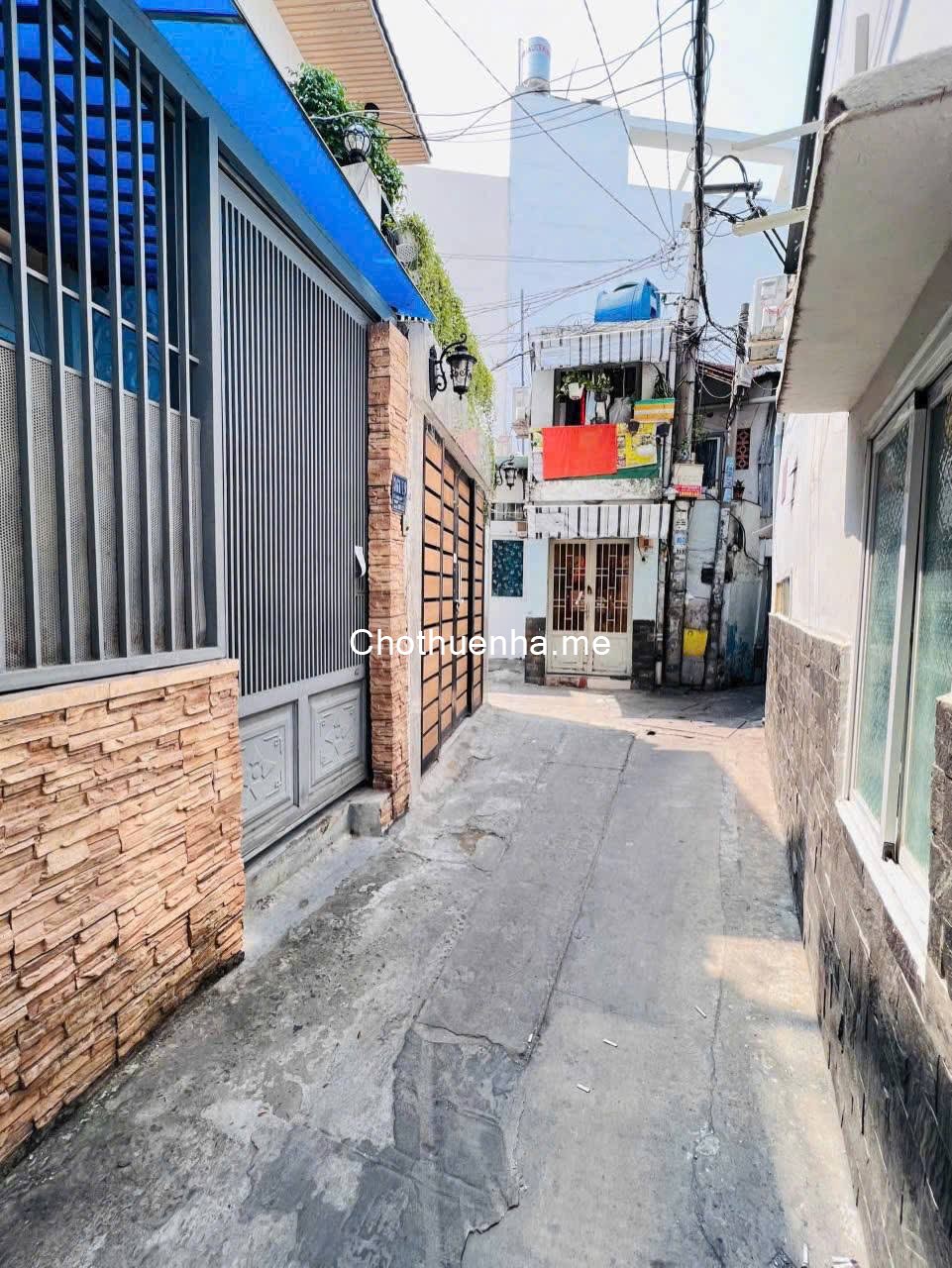 Cho thuê nhà mới xây tại hẻm Lê Quang Định, Bình Thạnh, DT 25,5m2, giá 9 triệu/tháng