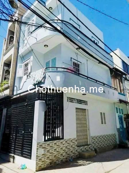Cho thuê nhà hẻm xe hơi đường Bà Hom, Q6, DT 34m2, khu vực không ngập nước, giá 9TR
