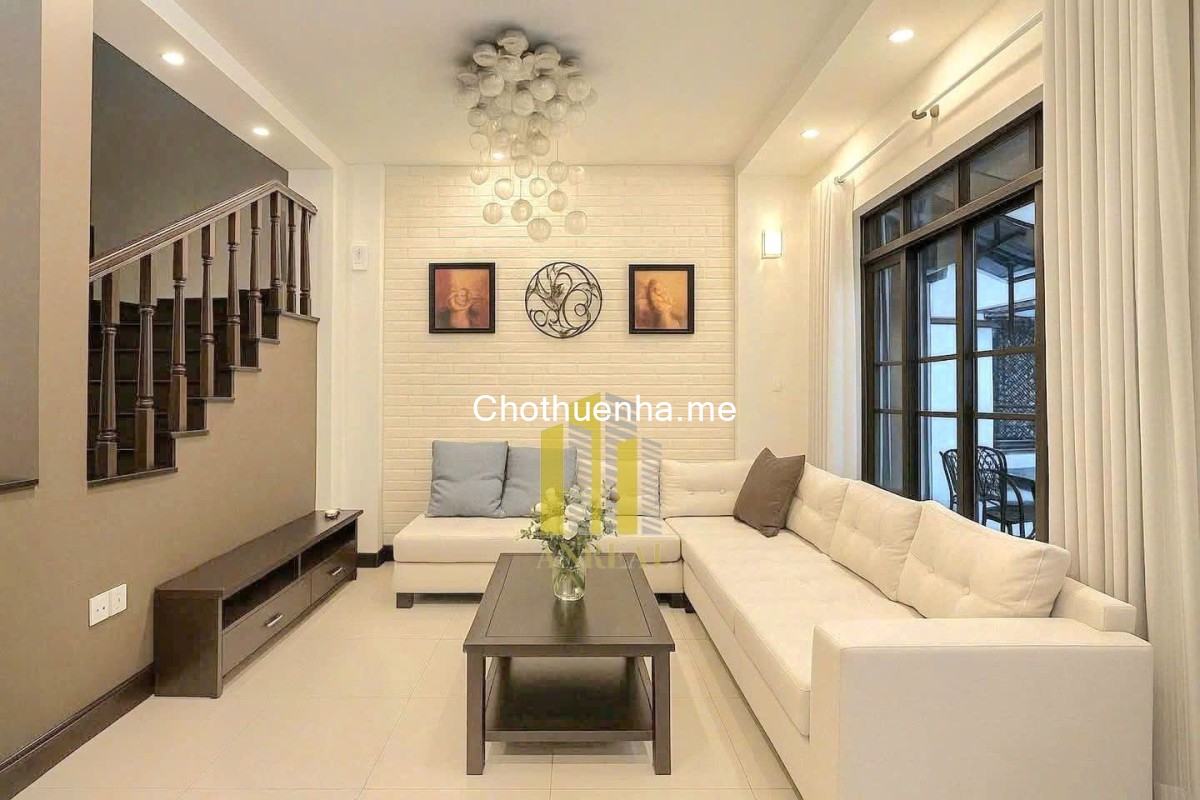 Villa Thảo Điền đầy đủ nội thất sân vườn giá 40 triệu