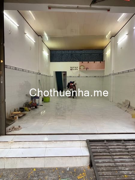 Cho thuê nhà mặt tiền Cao Văn Lầu, Quận 6, DT 80m2, vừa ở vừa KD, giá 21 triệu/tháng