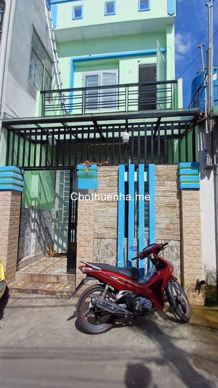 Cho thuê nhà nguyên căn hẻm xe hơi đường Phan Anh phường Hiệp Tân, Tân Phú