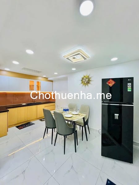 Nhà nguyên căn Phan Văn Trị, Bình Thạnh, DT 32m2, mặt tiền nở hậu, giá 15 triệu/tháng