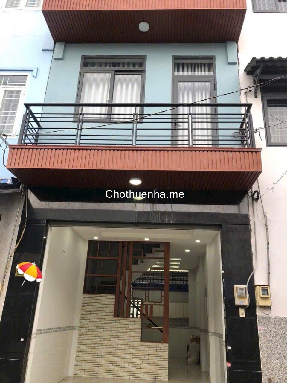 cho thuê nhà nguyên căn hẻm xe hơi đường Mã Lò Tân Bình