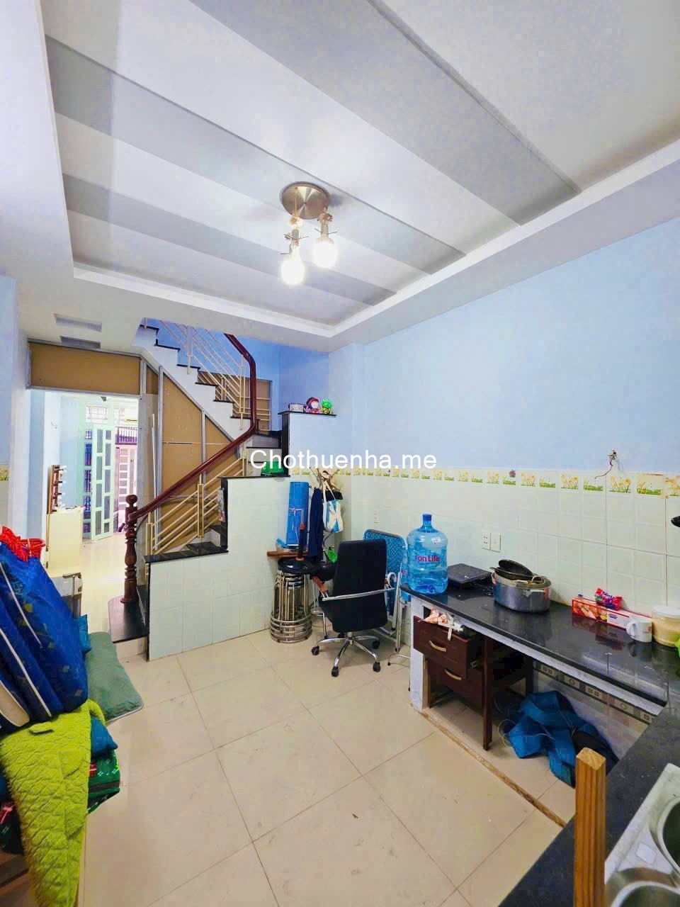 Cho thuê nhà hẻm xe hơi Lê Văn Lương, quận 7, 1 trệt 1 lầu, 2PN, 2WC