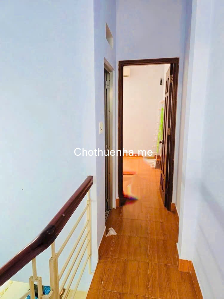 Cho thuê nhà hẻm xe hơi Lê Văn Lương, quận 7, 1 trệt 1 lầu, 2PN, 2WC