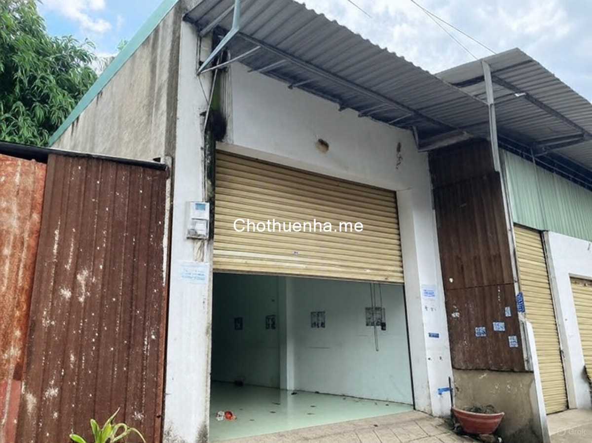 Cho thuê nhà/kho xưởng mặt tiền Lê Thị Riêng Quận 12 giá hợp lý, lâu dài