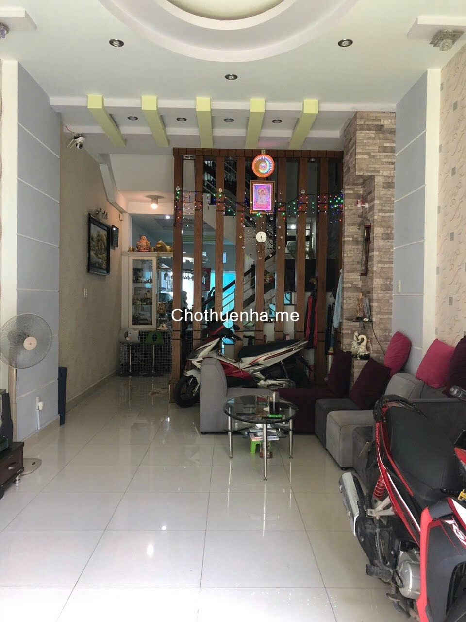 Cho thuê nhà đường số 44 Khu An Phú Hưng, Quận 7 dt 4x19m, 2 lầu, st đẹp