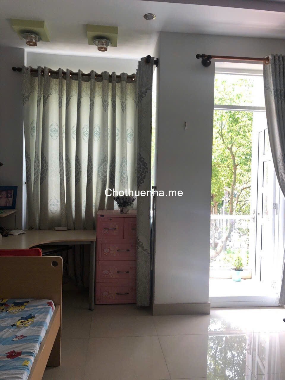 Cho thuê nhà đường số 44 Khu An Phú Hưng, Quận 7 dt 4x19m, 2 lầu, st đẹp