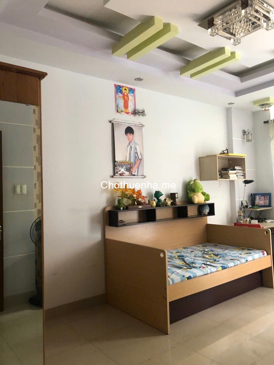 Cho thuê nhà đường số 44 Khu An Phú Hưng, Quận 7 dt 4x19m, 2 lầu, st đẹp