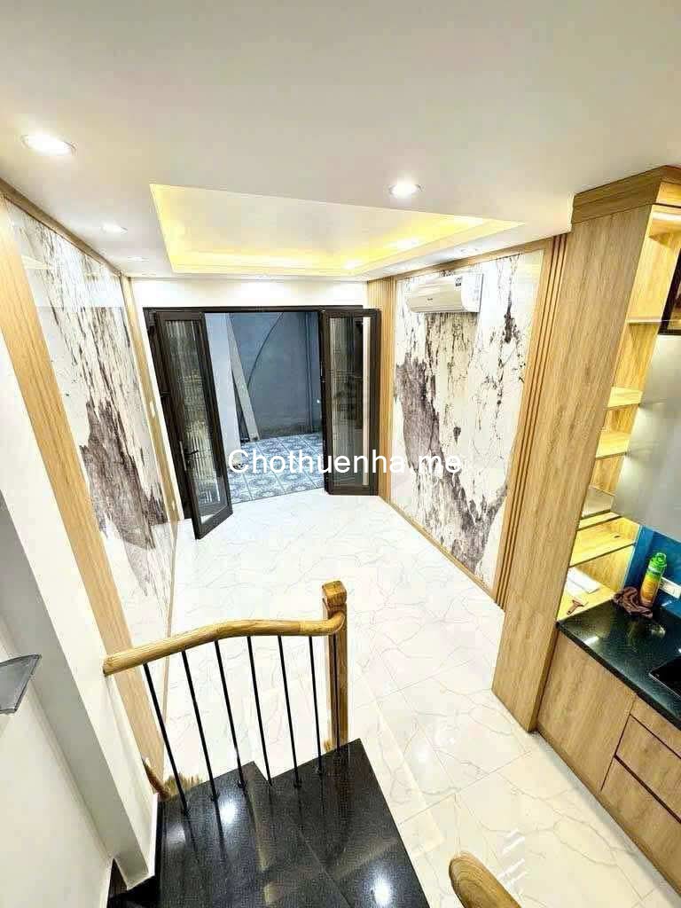 Cho thuê nhà nguyên căn ngõ 141 Giáp Nhị, 5 tầng x 23m2, 3 ngủ, 10 Triệu