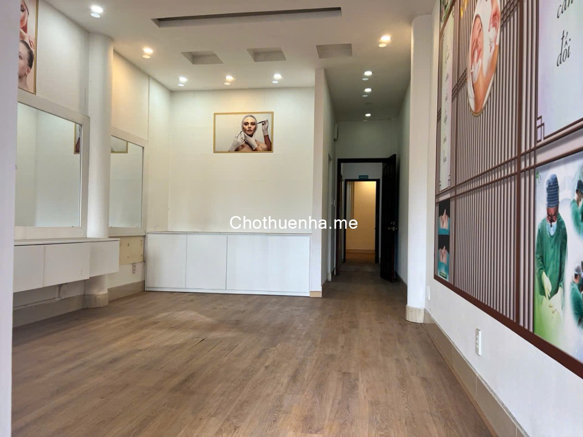 Cho thuê mặt tiền kinh doanh sát Chợ Bến Thành, Quận 1, 351 Trần Hưng Đạo, Hầm, 5T, có TM, PCCC