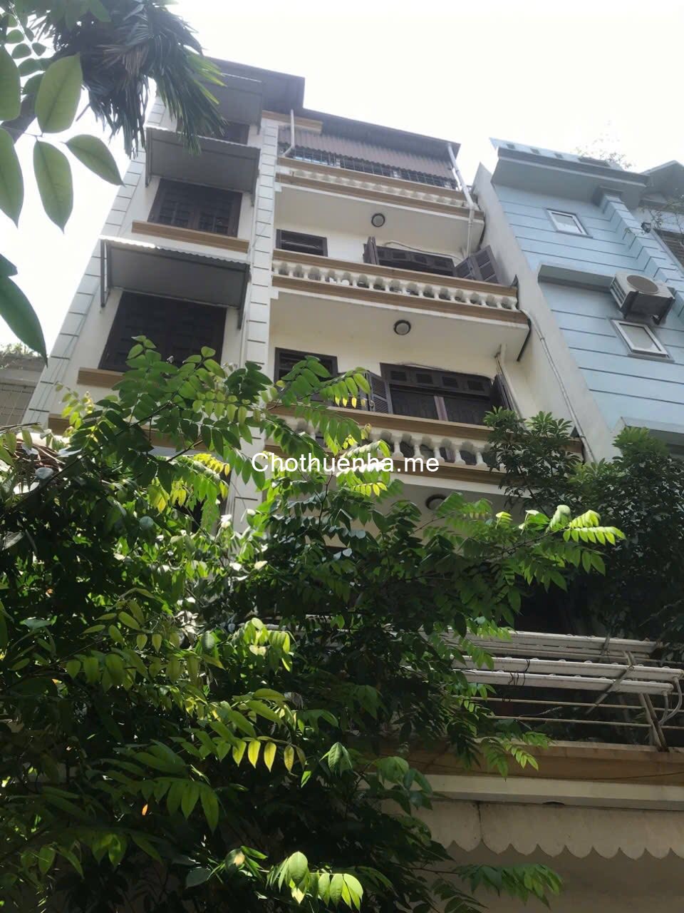 Cho thuê nhà Phân Lô Lãng Yên, 5 tầng x 50m2, 5 ngủ, 4 WC, 14 Triệu