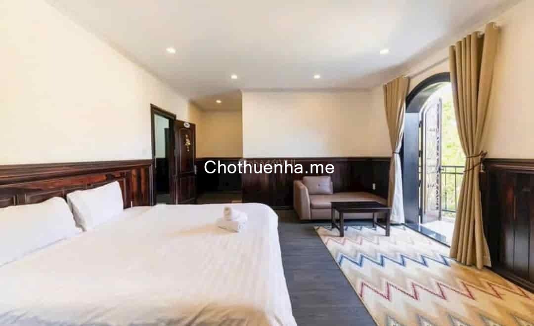 Cho thuê villa sân vườn 4 phòng ngủ, KDL Nam Hồ, phường 11, TP Đà Lạt – 30 triệu/tháng